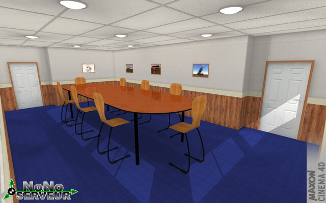 Cinema 4D - Anti-Aliasing 4x4 + Global illumination + Color correction