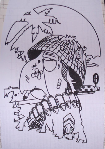 Impression du motif