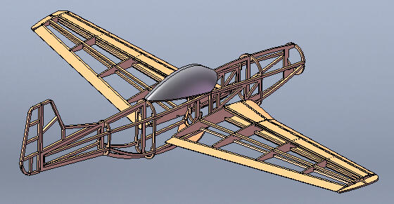 P-51 stabilisateur