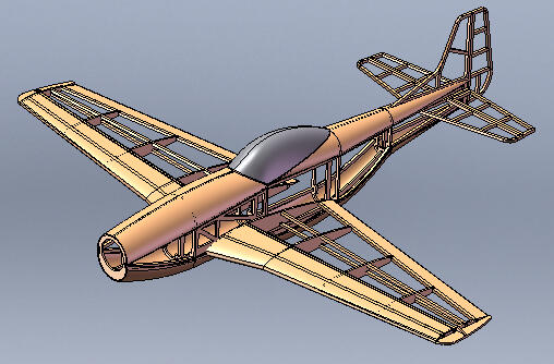 P-51 théorique fini